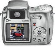 Display der Kodak EasyShare Z740