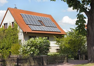 Ein Eigenheim mit Solaranlage in Stendal