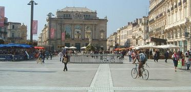 Place de la Comedie in Montpellier